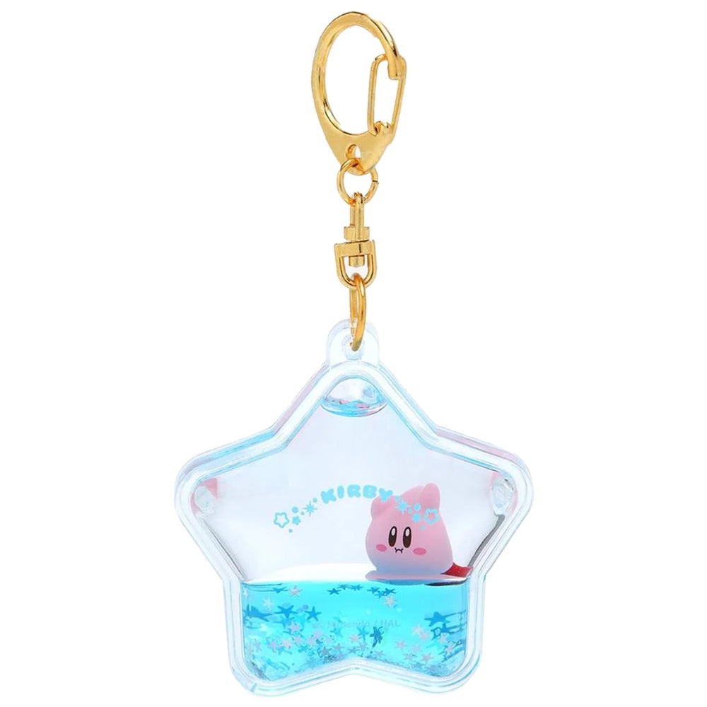 Kirby Nintendo Tsunameez Blue Star Keychain